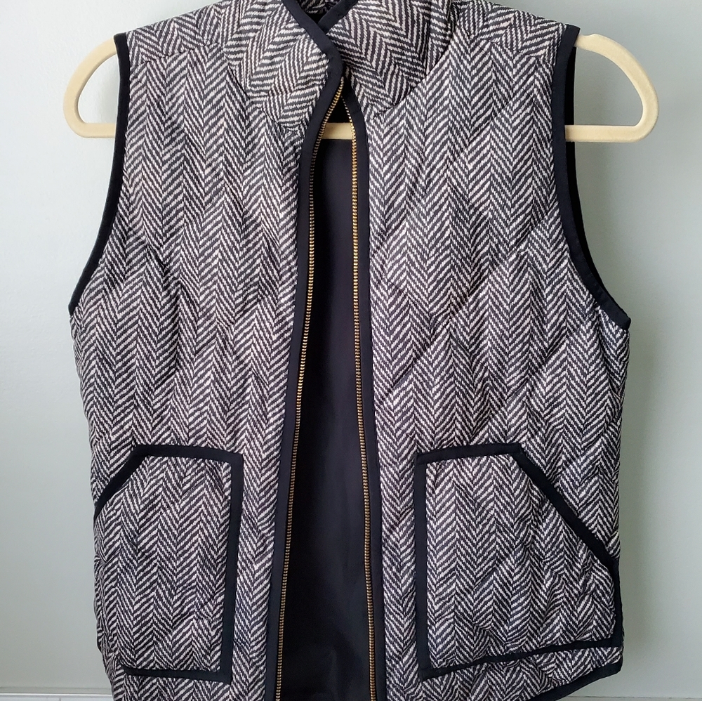 Herringbone vest